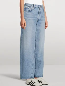 Twist Low-Slung Baggy Jeans