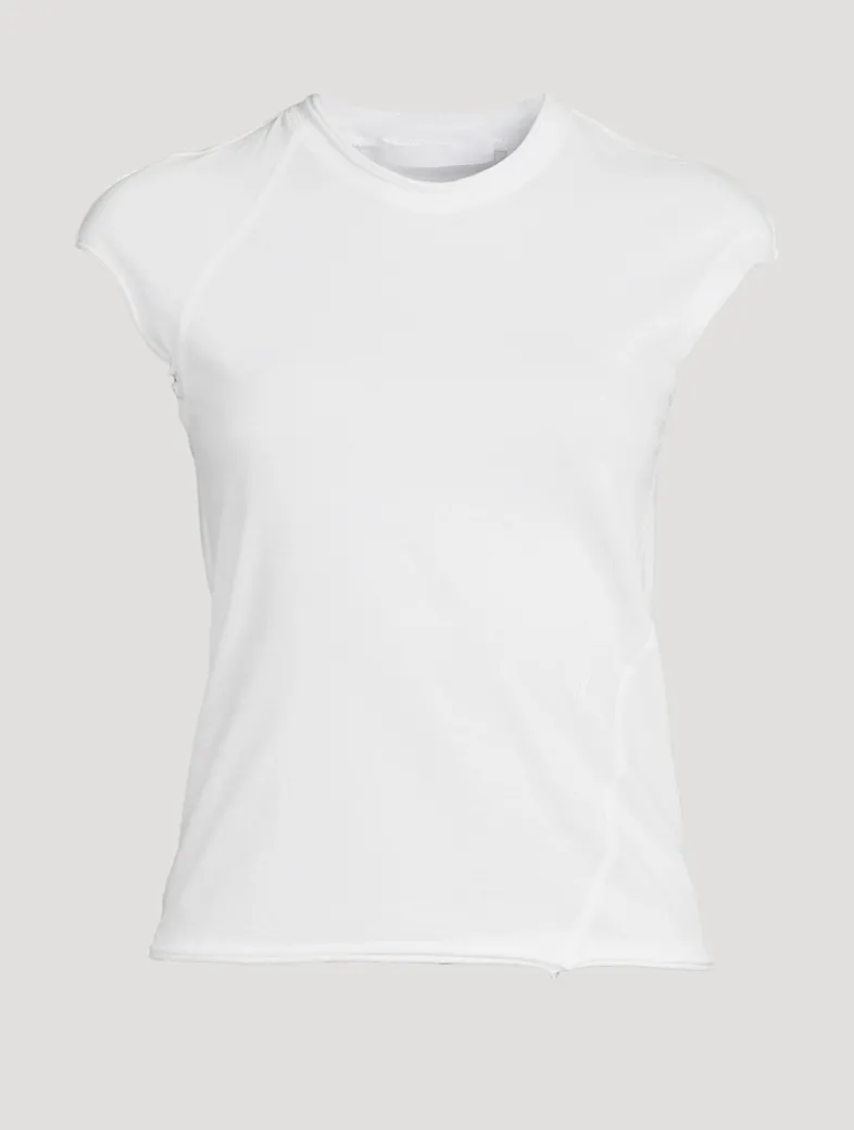Twisted Cropped T-Shirt