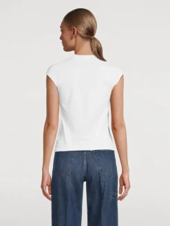 Twisted Cropped T-Shirt