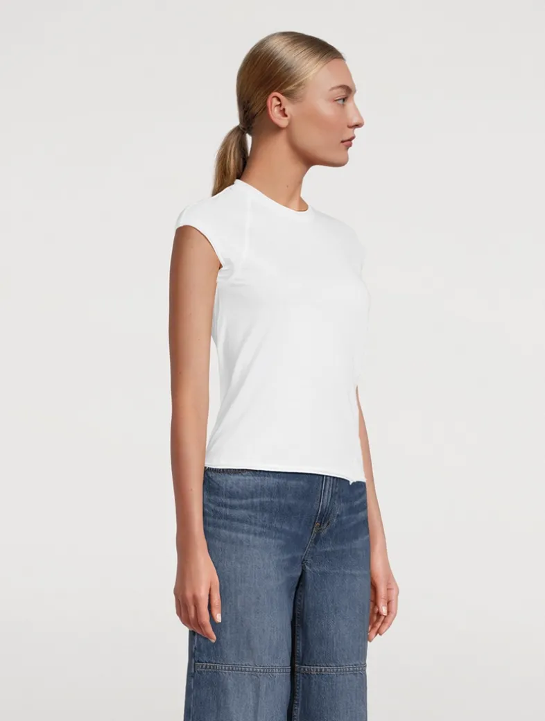Twisted Cropped T-Shirt