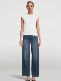 Twisted Cropped T-Shirt