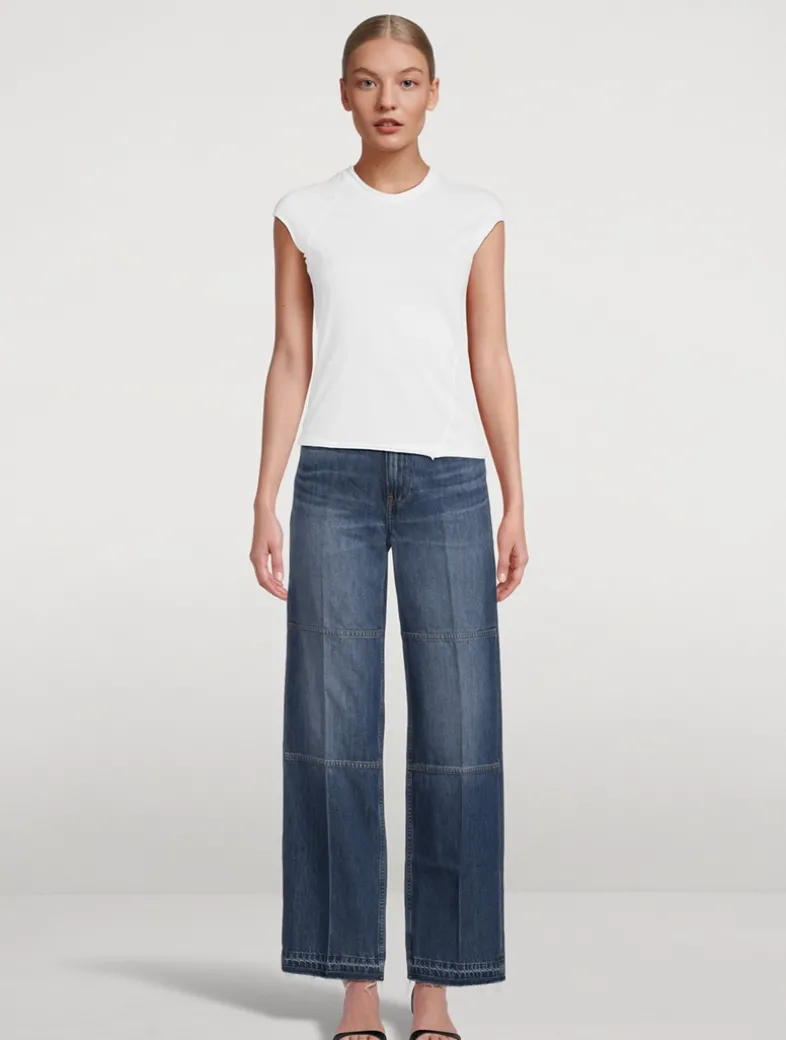 Twisted Cropped T-Shirt