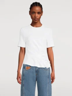 Twisted Jersey T-Shirt