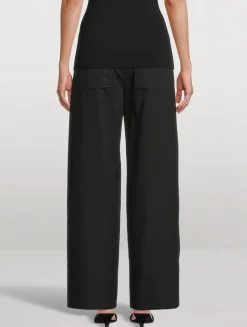 Twisted-Seam Trousers