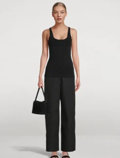 Twisted-Seam Trousers