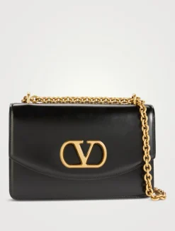 Vain Leather Shoulder Bag