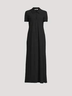 Valenit Cotton And Silk Long Dress