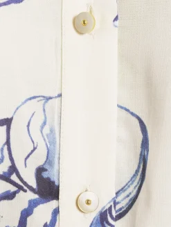 Valerie Caftan In Felicity Shell Print