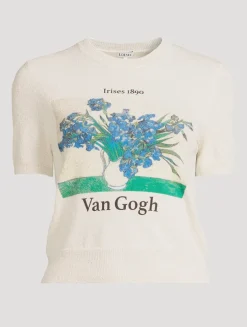 Van Gogh Short-Sleeve Sweater