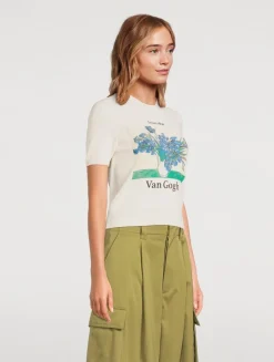 Van Gogh Short-Sleeve Sweater