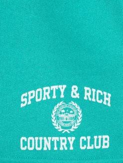 Varsity Crest Disco Shorts