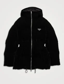Velvet Down Jacket