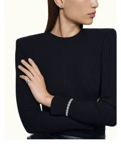 Vendôme Liseré White Gold Diamond Earrings