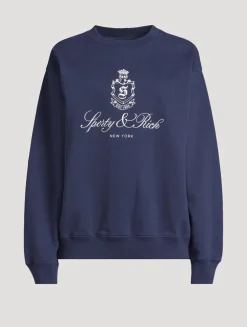 Vendome Embroidered Sweatshirt