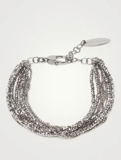 Vetro And Silver Bracelet