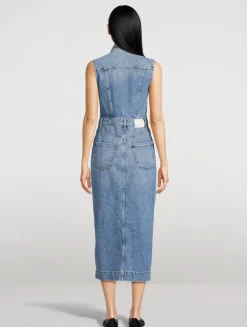 Vika Denim Shirt Dress