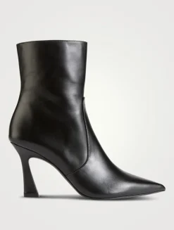 Vinnie Leather Ankle Boots