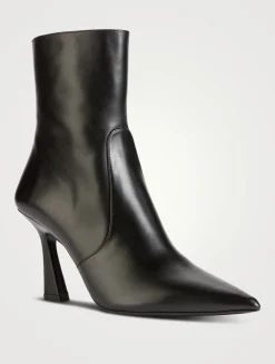 Vinnie Leather Ankle Boots