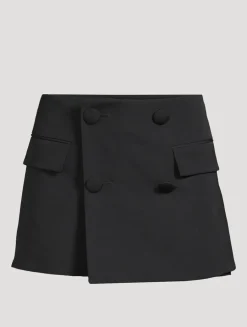 Virgin Wool Skort