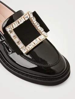 Viv' Rangers Strass Patent Leather Loafers