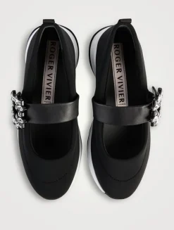 Viv' Run Neoprene Mary Jane Sneakers