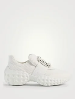 Viv' Run Strass Buckle Neoprene Sneakers