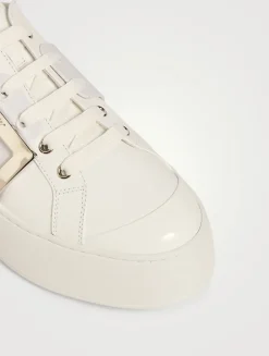 Viv' Skate Leather Platform Sneakers