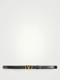 VLOGO Reversible Leather Belt