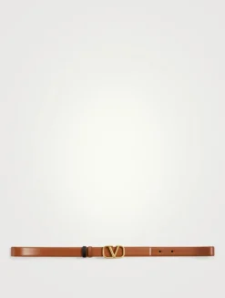 VLOGO Reversible Leather Belt