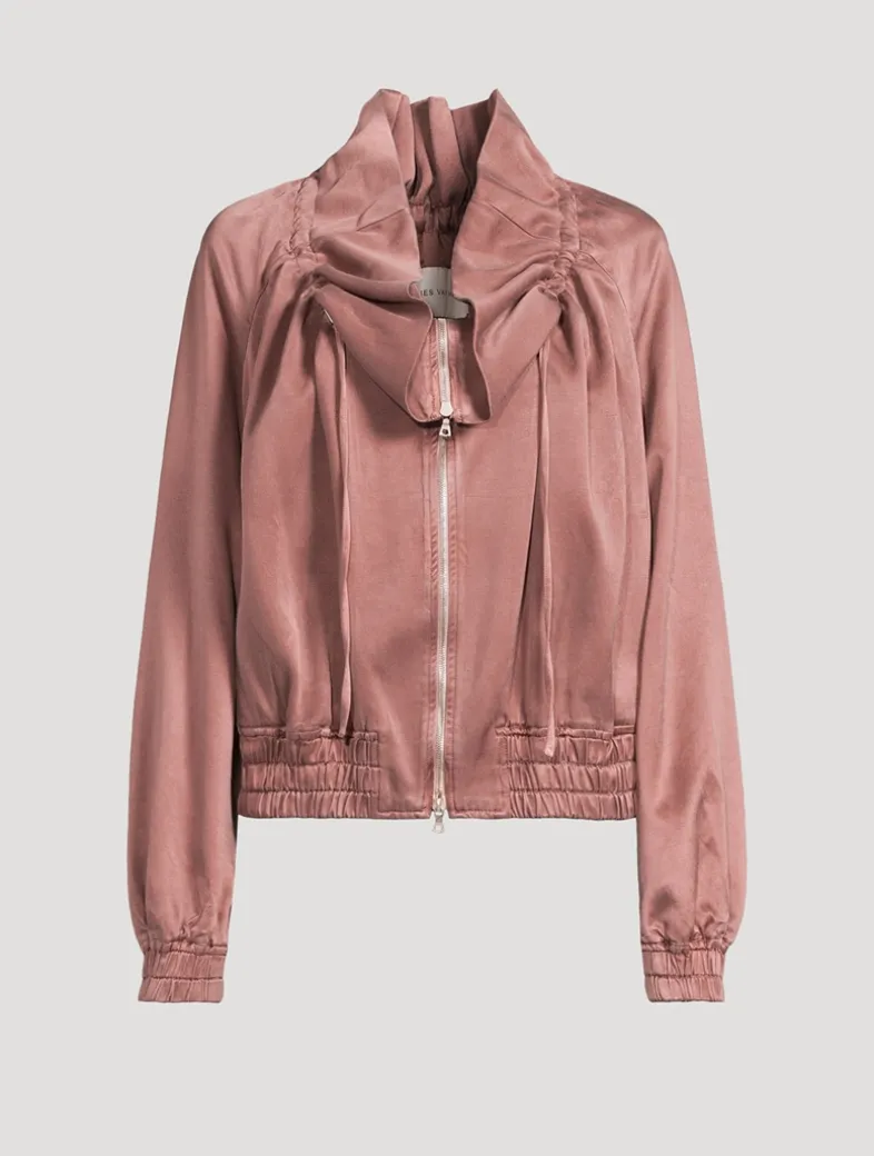 Voly Ruffled Cocoon Jacket