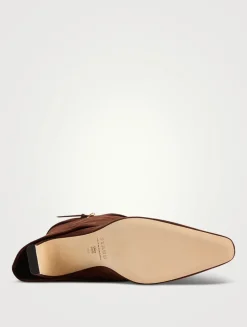 Wally Foldover Suede Knee-High Boots