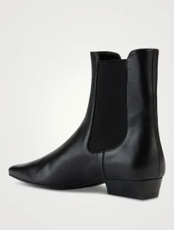 Wally Leather Chelsea Boots