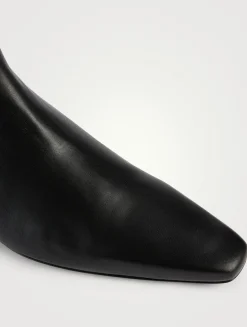 Wally Leather Chelsea Boots