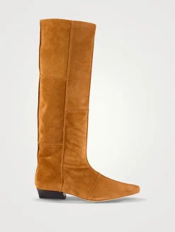 Wally Suede Knee-High Boots