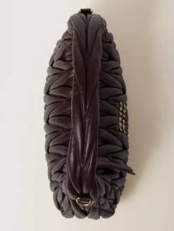 Wander Matelassé Nappa Leather Hobo Bag