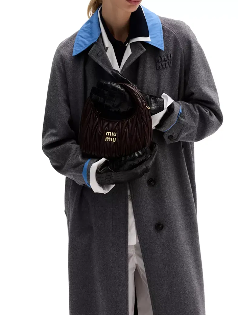 Wander Matelassé Nappa Leather Hobo Bag