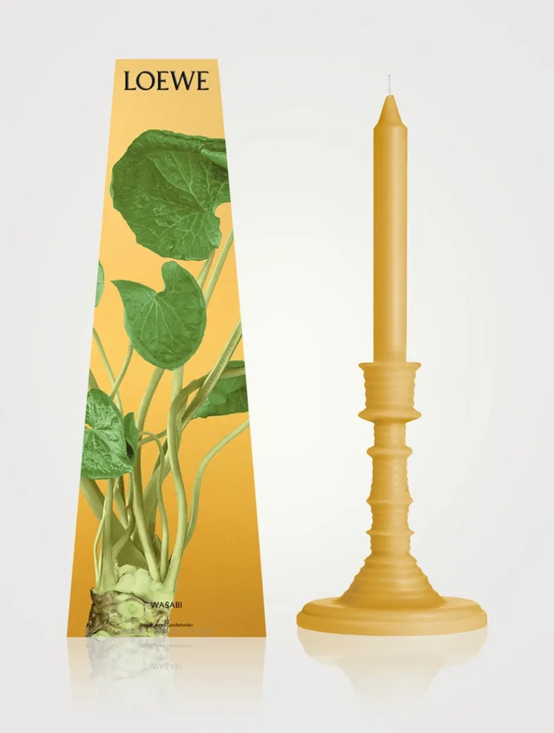 Wasabi Wax Candleholder