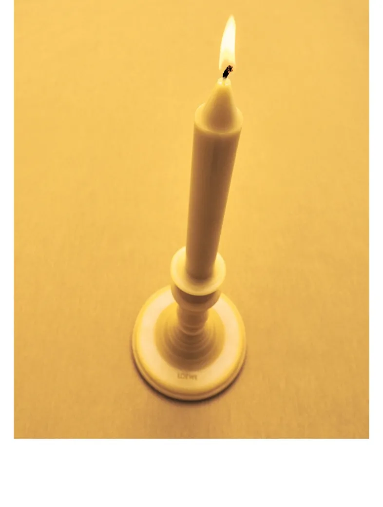 Wasabi Wax Candleholder