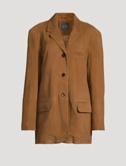 Weekend Suede Blazer