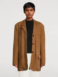 Weekend Suede Blazer