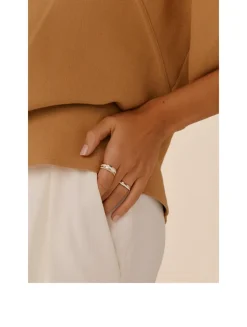 White Edition Rose Gold Wedding Band With Ceramic