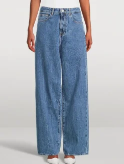 Wide-Leg Jeans