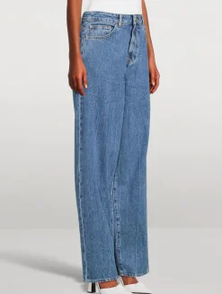 Wide-Leg Jeans