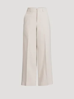 Wide-Leg Trousers