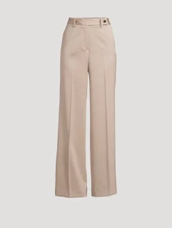 Wide-Leg Trousers