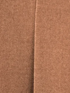 Wide-Leg Wool Trousers In Pinstripe Print