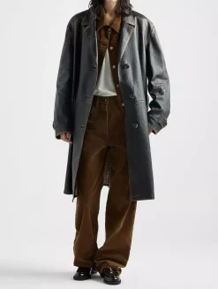 Wide-legged Corduroy Pants