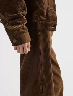Wide-legged Corduroy Pants