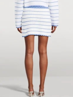 Willette Crochet Mini Skirt