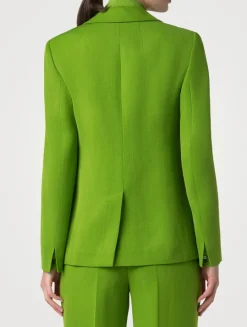 William Shantung Boyfriend Jacket